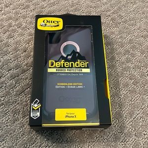 iPhone X Ottherbox Defender Series - Purple. Brand New